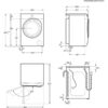 LAVADORA AEG LFA6I8272A 8KG 1200RPM A