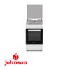 COCINA DE GAS JOHNSON 50CM 3 FUEGOS + HORNO BUTANO ENCIMERA INOX COCI50B3B1