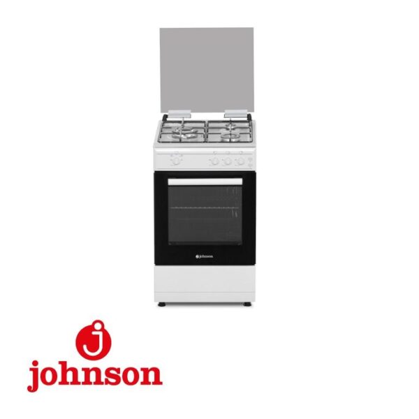COCINA DE GAS JOHNSON 50CM 3 FUEGOS + HORNO BUTANO ENCIMERA INOX COCI50B3B1