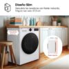 LAVADORA LG F2X50S8TLB 8KG 1200RPM A-30% FONDO REDUCIDO