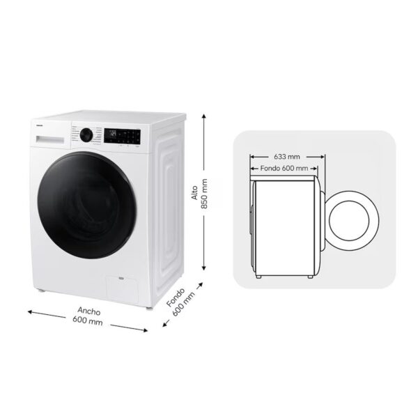 LAVADORA SECADORA SAMSUNG WD90DG5B15BEEC 9/6KG 1400 RPM