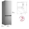 COMBI LG GBBSJ20EPY NF 203X60 E INOX