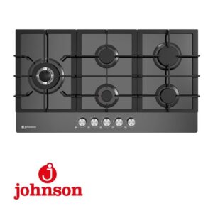ENCIMERA CRISTALGAS JOHNSON 5 FUEGOS 90CM (PARA HUECO 81,5CM) FUEGO TRIPLE JAMA590BN ENCIMERA CRISTALGAS JOHNSON 5 FUEGOS 90CM (PARA HUECO 81,5CM) FUEGO TRIPLE JAMA590BN