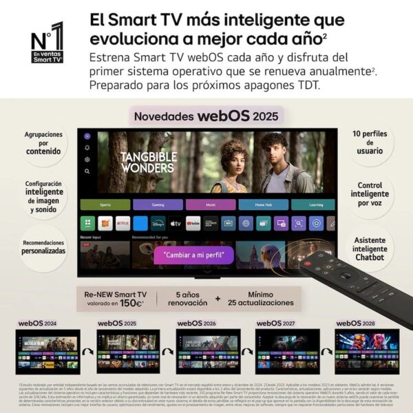 TELEVISION LED LG 55 55UA75006LA 4K UHD SMART TV HDR10 G