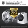 LAVADORA LG F2X50S8TLB 8KG 1200RPM A-30% FONDO REDUCIDO