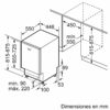 LAVAVAJILLAS INTEGRABLE BALAY 3VT4032NA 45CM D