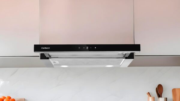 CAMPANA CORBERO 60 ANETO660X 621M3/H A INOX&NEGRO