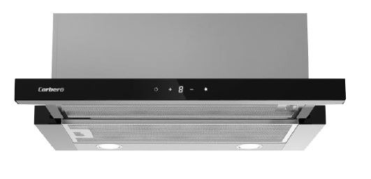 CAMPANA CORBERO 90 ANETO960X 621M3/H A INOX&NEGRO