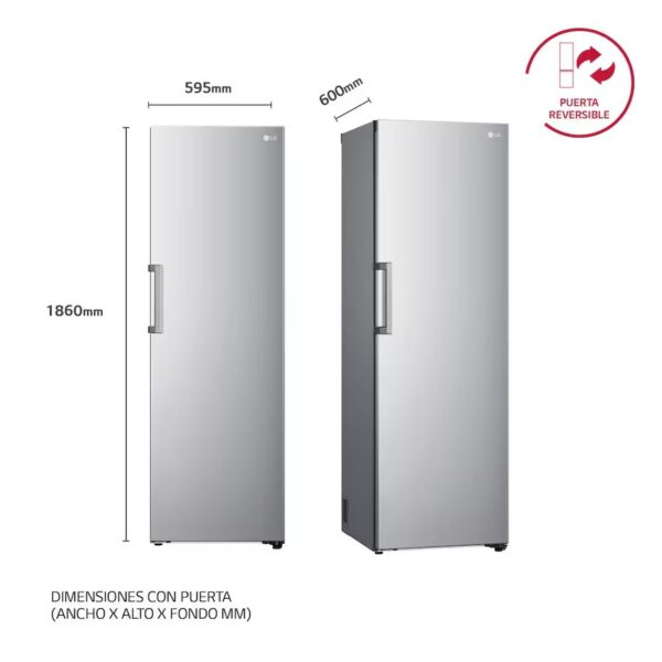 FRIGO COOLER LG GLT51PZGSZ NF 186X60 E INOX
