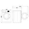LAVADORA WHIRLPOOL FFB8258WSP 8KG 1200RPM B VAPOR
