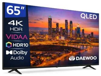 LED DAEWOO 65" 65VB56QV 4K QLED SMART TV VIDAA E