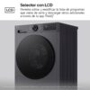 LAVADORA LG F4X5009TBB 9KG 1400RPM A-40% GRAFITO