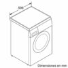 LAVADORA BOSCH WUU24T65ES 9KG 1200RPM CLASE A