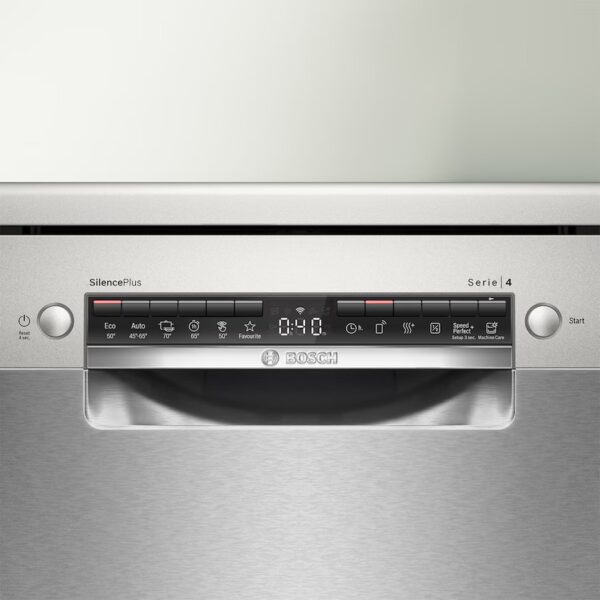 LAVAVAJILLAS BOSCH SMS4HKI08E INOX CLASE C