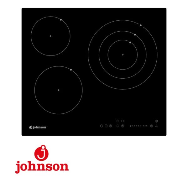 PLACA VITROCERAMICA JOHNSON 3 FUEGOS MOD. JVICA3302