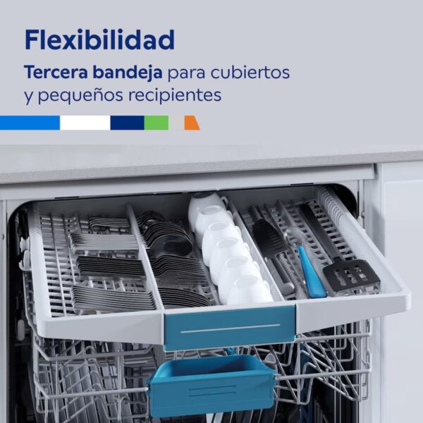 LAVAVAJILLAS INTEGR. BALAY 3VF6360DA CLASE A 3ª BANDEJA