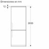 COMBI BOSCH KGN392WCF NF 203x60 CLASE C BLANCO