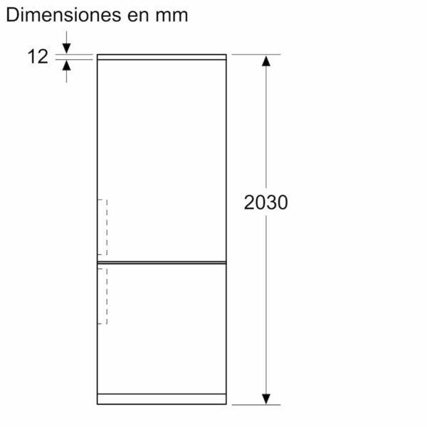 COMBI BOSCH KGN392WCF NF 203x60 CLASE C BLANCO