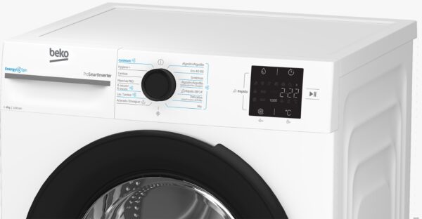 LAVADORA BEKO BM3WFT3821WB 8KG 1200RPM CLASE A