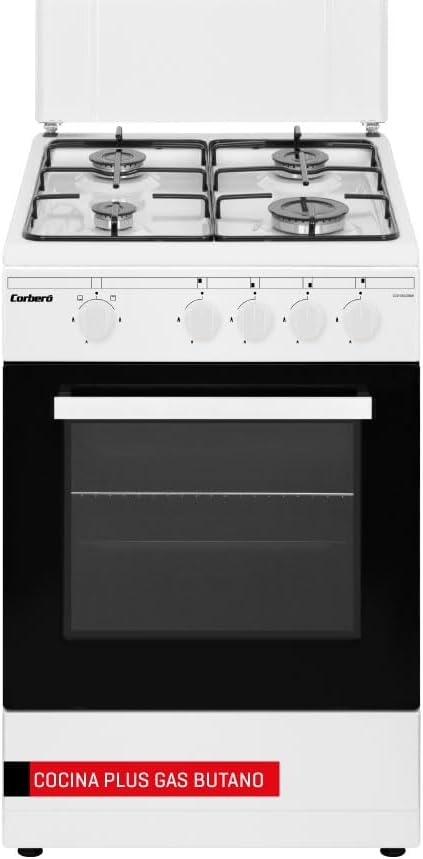 COCINA CORBERO CCSF60420BW 60x63 4F BUTANO