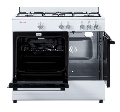 COCINA CORBERO CC510GB90W 90X60 5FUEGOS BUTANO