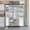 FRIGORIFICO AMERICANO CANDY CNSQ2T918EX INOX